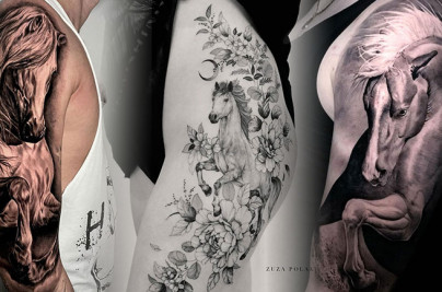 tatouage cheval