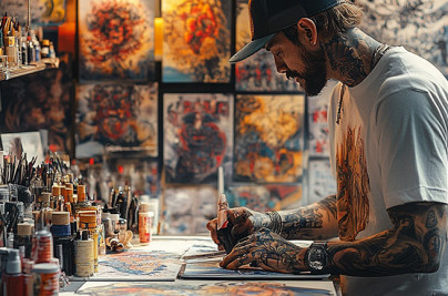 Echelle de la douleur d'un tatouage