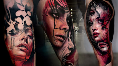 Les sublimes tatouages de Daniele Valentini à Montreux en suisse