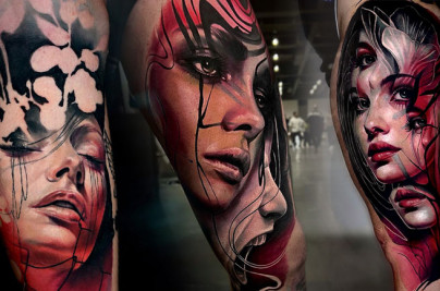 Les sublimes tatouages de Daniele Valentini à Montreux en suisse