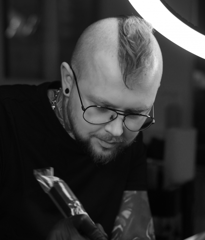 Notre tatoueur Jacek Fleran