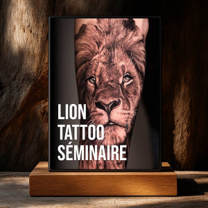 Séminaire tatouage de lion