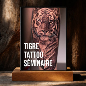 Séminaire tatouage pour réaliser des tigres réalistes