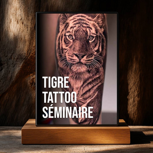 Séminaire tatouage pour réaliser des tigres réalistes