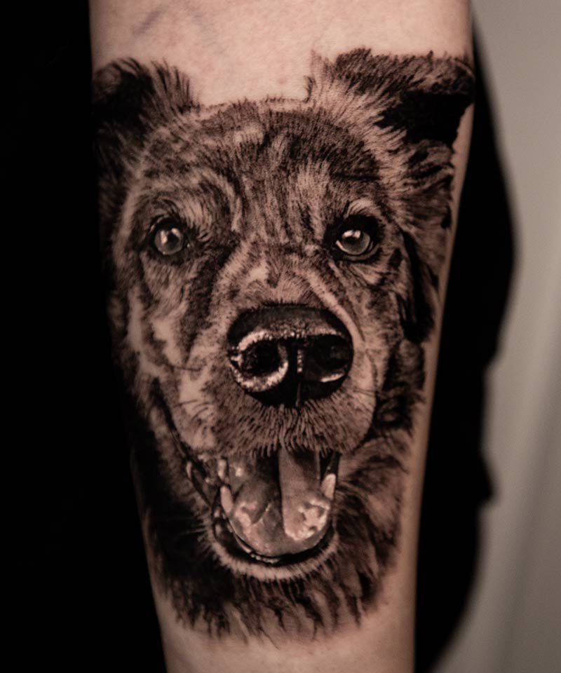 Apprenez à tatouer une chien réaliste avec Angélique Grimm
