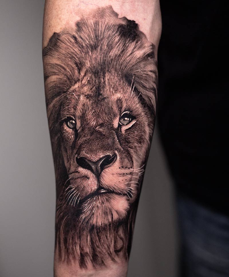 Apprenez à tatouer une lion réaliste avec Angélique Grimm