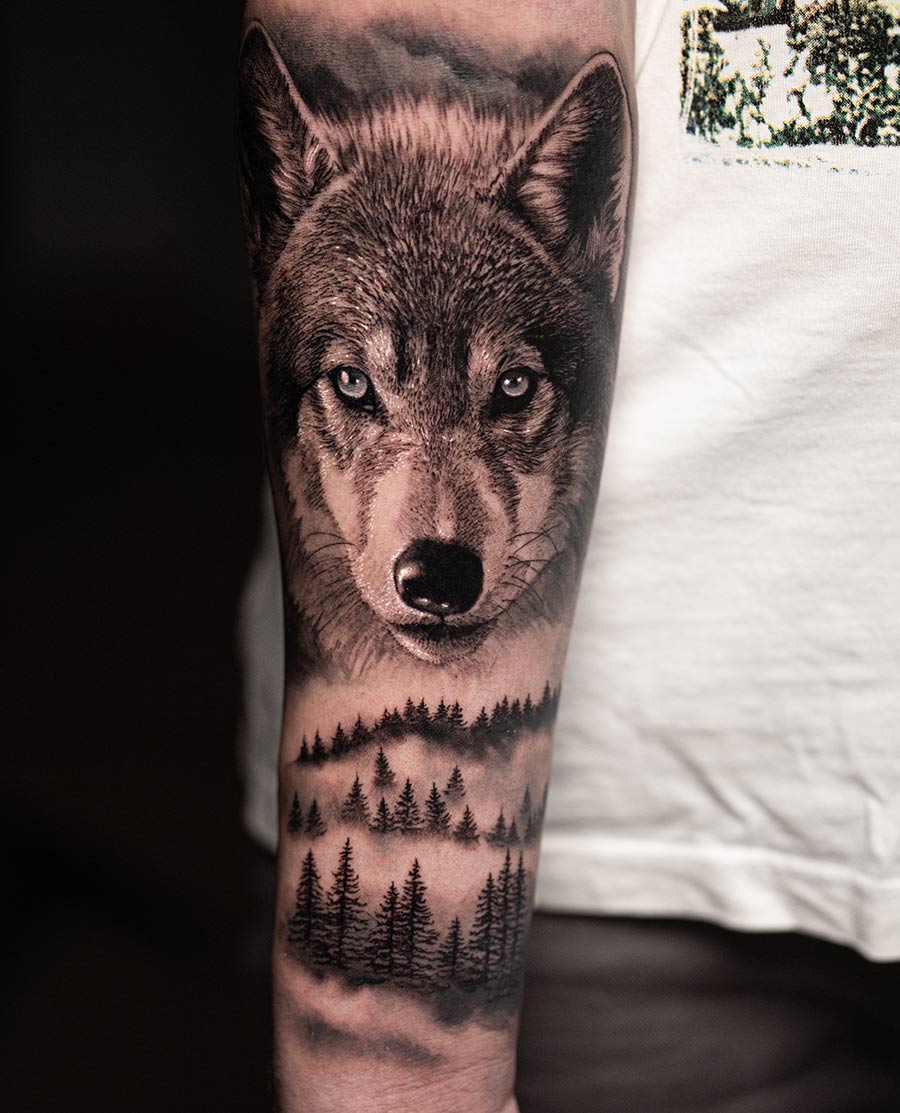 Séminaire-tatouage-loup-realiste-formation