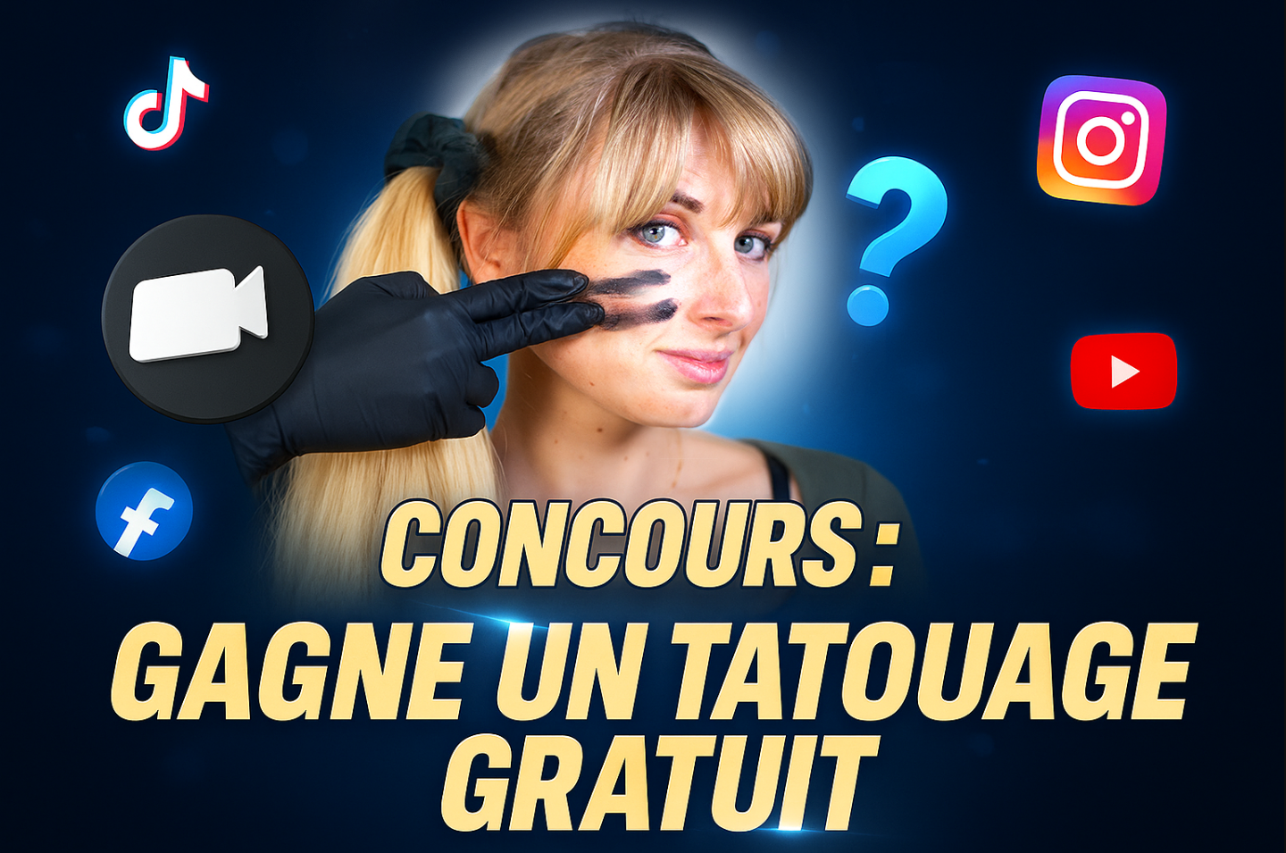 Remportez un tatouage gratuit chez leto Tattoo Studio