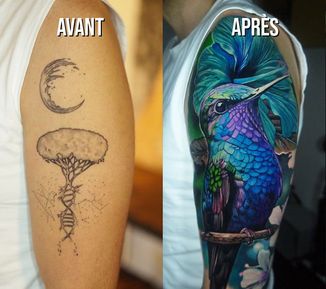 Cover de tatouage en Suisse chez Leto Tattoo Studio