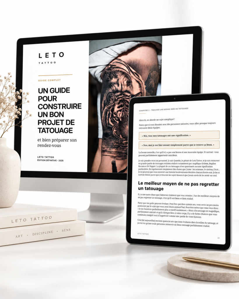 PRÉPAREZ LE TATOUAGE QUI VOUS RESSEMBLE.