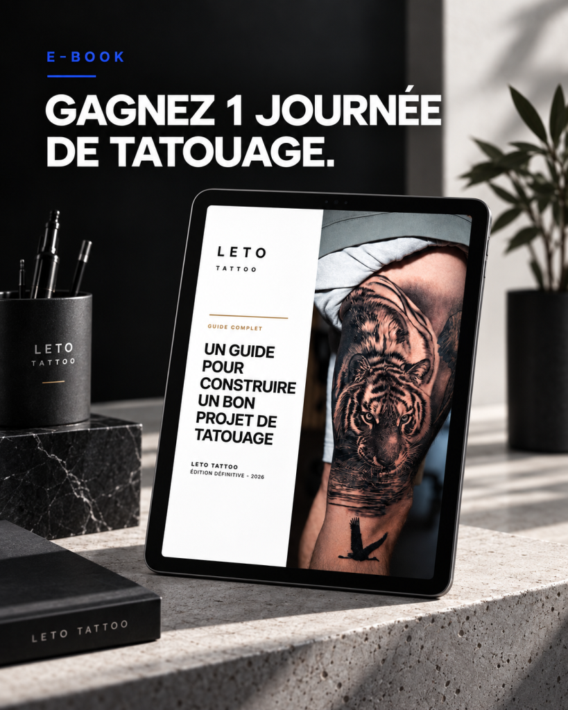 GAGNEZ 1 JOURNÉE DE TATOUAGE.